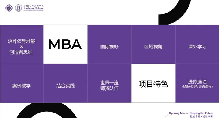 上海财经大学-香港理工大学1+1工商管理（MBA）硕士留学项目